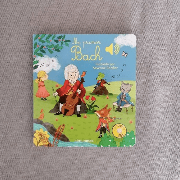 La maravillosa portada de 'Mi primer Bach'